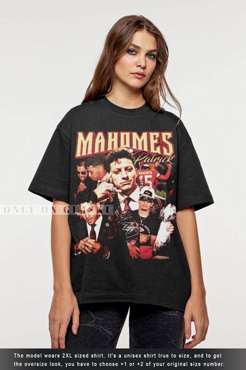 Patrick Mahomes Shirt Vintage Bootleg Graphic Tee Patrick Mahomes T-Shirt