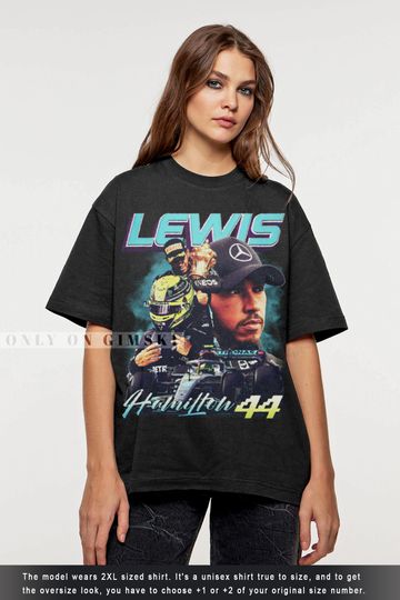 Lewis Hamilton Shirt Vintage Bootleg Graphic Tee Lewis Hamilton T-Shirt
