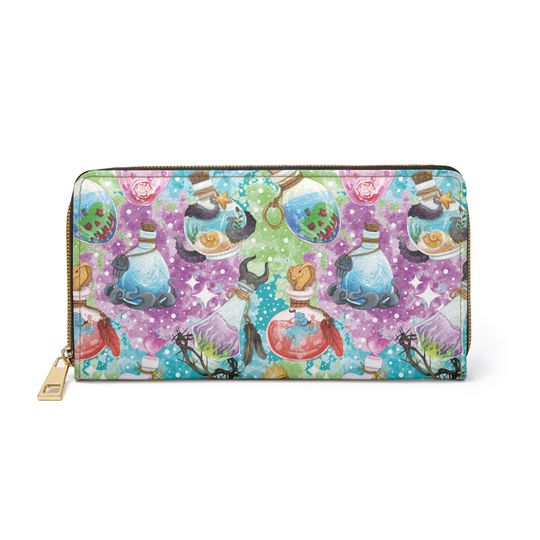 Villain's Potions Zipper Wallet