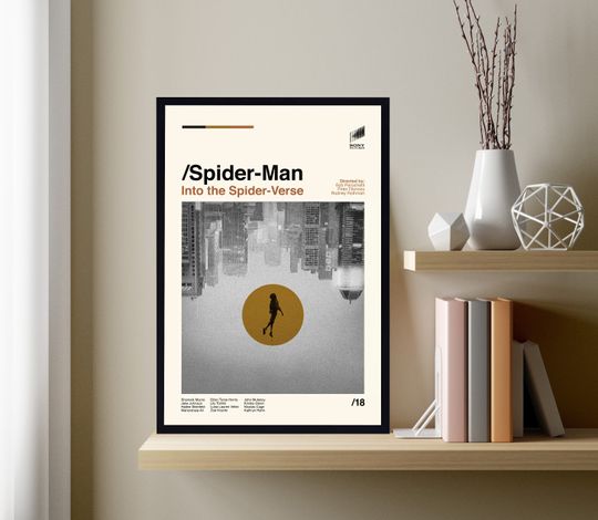 Spider Man Poster, Spider Man Print, Movie Poster