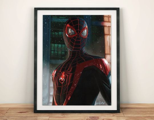 Spider Man Poster, Spider Man Print, Movie Poster