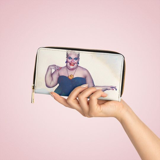 Ursula, The Little Mermaid, Disney Zipper Wallet