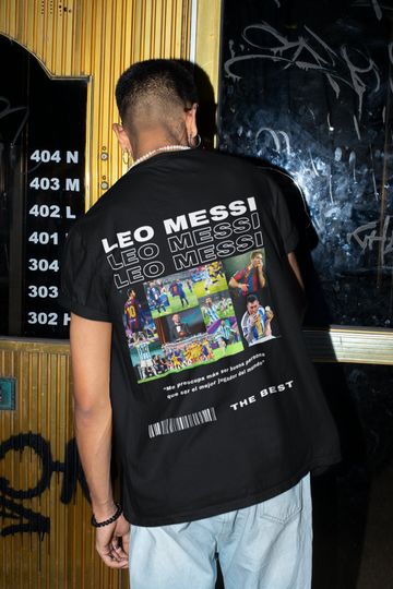 Lionel Messi M10 Unisex T-Shirt | Football Player Shirts | Lionel Messi Merch | Messi Lover Gift | Lionel Messi M10 Shirt