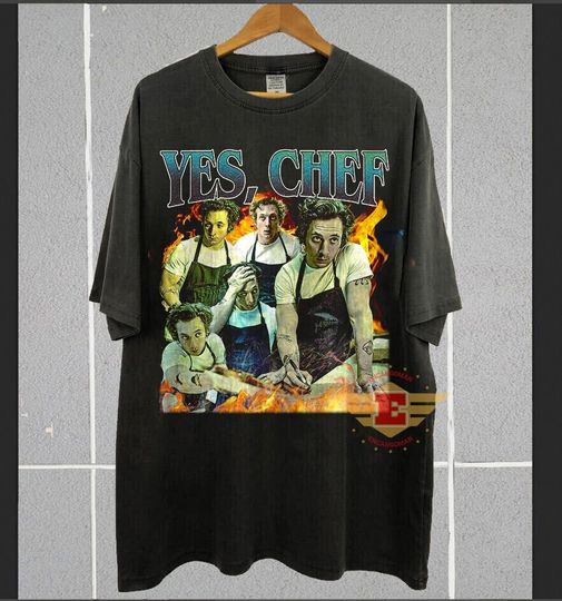 Yes Chef Shirt, Jeremy Allen White Shirt, Yes Chef Jeremy Shirt, Yes, Chef TShirt, Vintage 90s Bootleg Shirt, Graphic Tees for Women Men