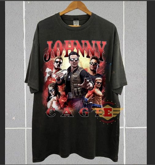 Johnny Cage Mortal Kombat 1 Vintage Shirt, Mortal Kombat Vintage 90s Graphic Style T-Shirt
