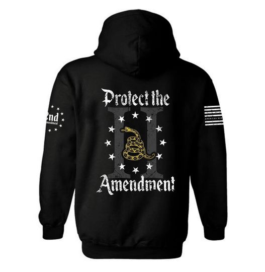 Protect the 2nd amendment Don't Tread On Me Hoodie | 2nd amendment | Don't Tread On Me | Gun Rights