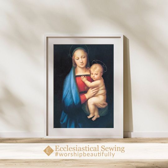 Religious Art for Home and Office: Raphael's Madonna