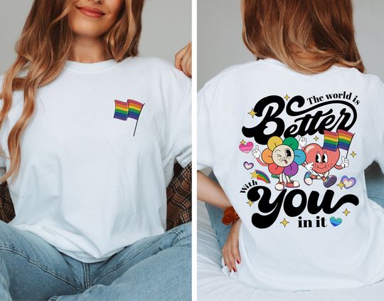 LGBT Pride Month Comfort Colors Shirt, LGBT Mental Health Tee, Suicide Awareness