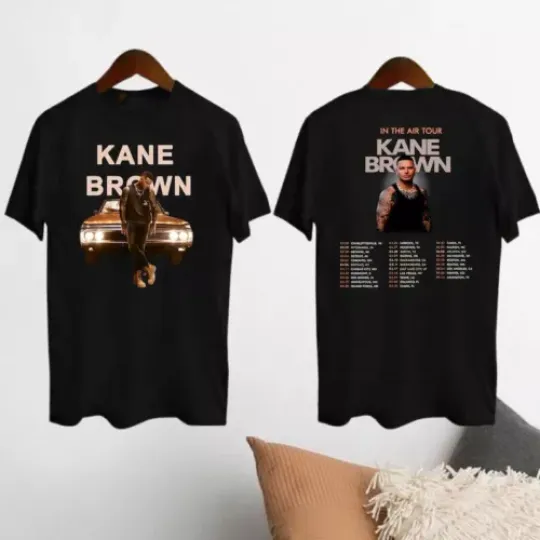 Kane Brown In The Air Tour 2024 Shirt, Kane Brown Fan Gift