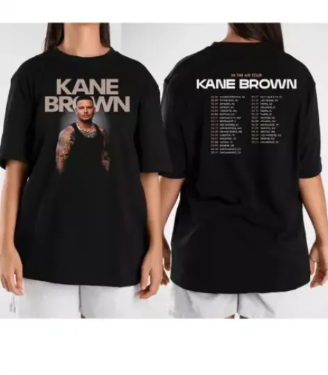 Kane Brown In The Air Tour 2024 Shirt, Kane Brown Fan Gift
