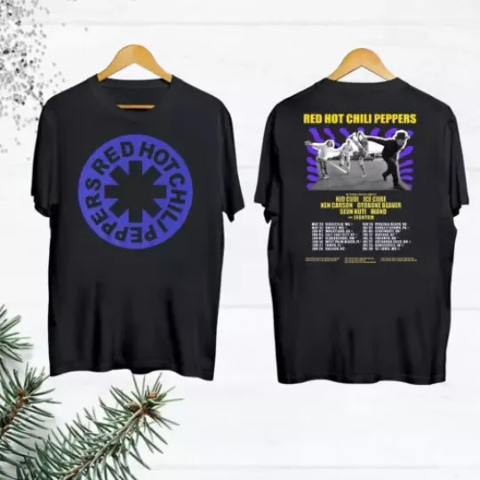 Discover Red Hot Chili Peppers The Unlimited Love Tour 2024 T-Shirt, RHCP Band Shirt