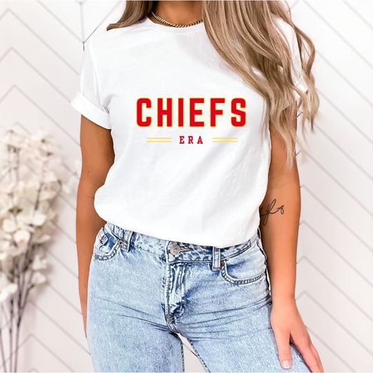 In My Chiefs Era Shirt Travis Kelce Swift Shirt Football Chiefs Jersey Shirt