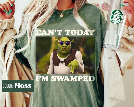 Discover Can't Today I'm Swamped Shirt Funny Tee, Boys Tees, Vintage Graphic T-shirt