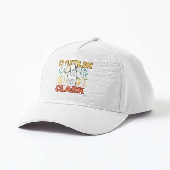 basketball Caitlin Clark illustration Cap