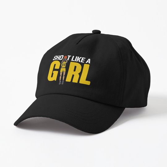 Shoot Like a Girl Shirt, Caitlin Clark 22 Cap