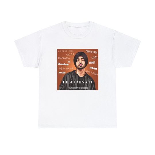Diljit Dosanjh 20 Years in the Making Heavy Cotton Tee
