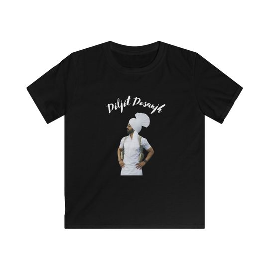 Diljit Dosanjh Kids Softstyle Tee