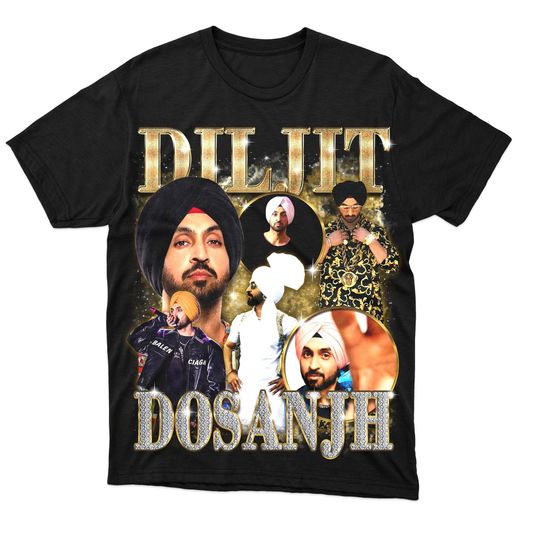 Diljit Dosanjh Tshirt l Punjabi Singer l Indian