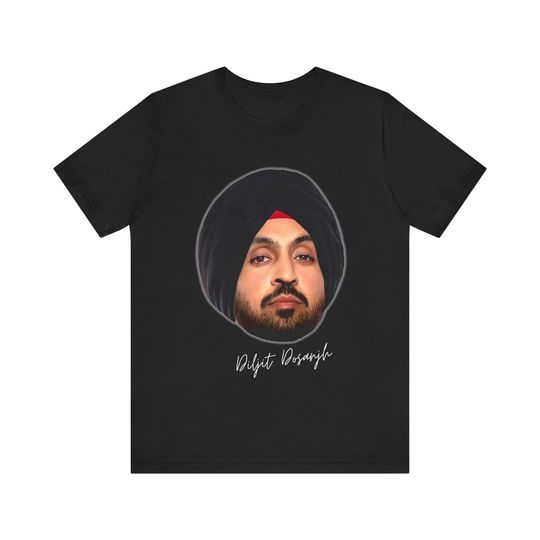 Diljit Dosanjh Big head Tshirt l Diljit Tshirt l Bollywood
