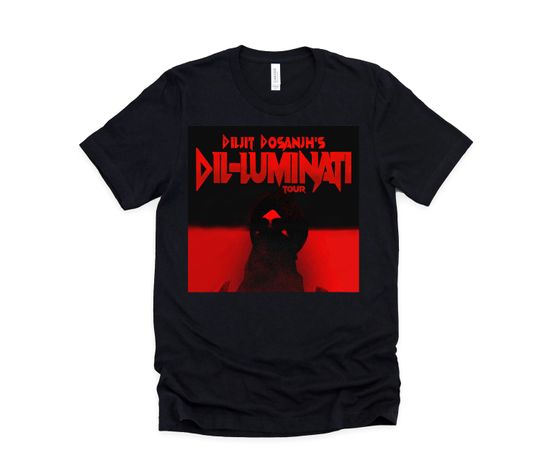 UNISEX Diljit Dosanjh 2024 Dil-Luminati Tour T-shirt
