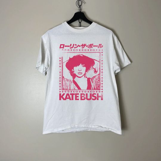 Kate Bush Hounds of Love 80s t shirt, Kate Bush Running Up That Hill Vintage T shirt