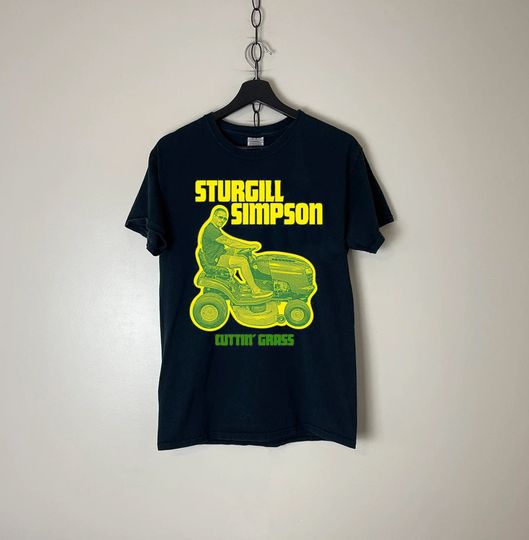 Sturgill Simpson Cuttin Grass Vol1 Butcher Shoppe Vintage T shirt