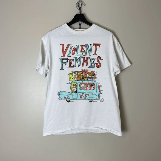 Violent Femmes To Perform in New Zealand Retro t shirt, The Violent Femmes We Can Do Anything Vintage T shirt