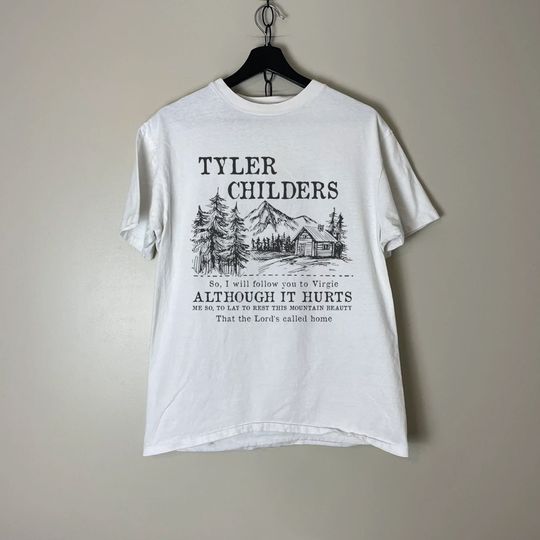 Tyler Childers Follow You to Virgie Vintage T shirt, Country Music 90s tshirt for fans