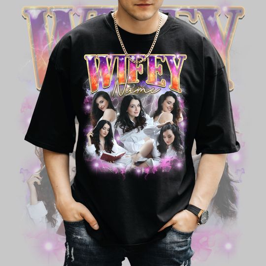 Custom Girlfriend Vintage Shirt, Retro 90s Bootleg Graphic, Personalized bootleg vintage