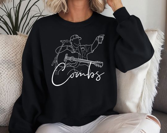 Lukee Comb, Western Graphic Sweatshirt, Band Shirt, Country Music Shirt, Western Shirt, Combs Sweatshirt, Lukee Comb Fan,Music Concert Shirt