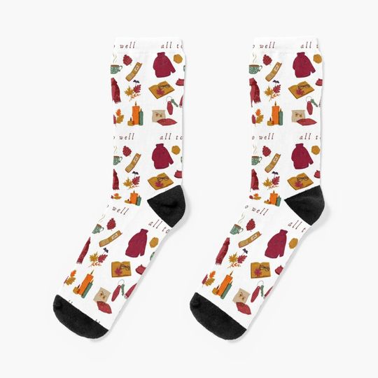 Discover Taylor - Red - All Too Well Socks, Gifts for Fan