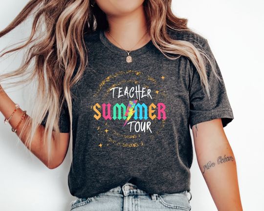 Teacher The Freedom T-Shirt, Tour 2024 TShirt, Teacher Summer Tour, Teacher T-shirt, End of Year, Teacher Gift, Kindergarten Teacher