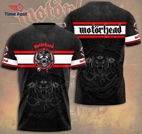 Motorhead 3D Shirt Unisex Short Sleeve T-Shirt