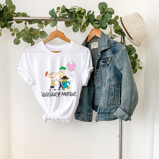 Disney Mode Phineas and Ferb Perry the Platypus T-Shirt, Disney Mode Shirt