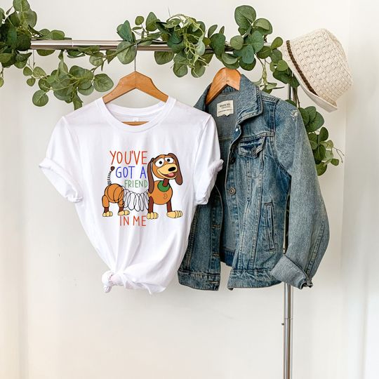 You've Got A Friend In Me Slinky Dog Shirt, Toy Story Character Shirt, Toy Story Shirt