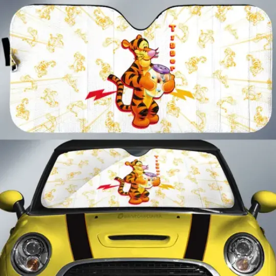 We Are Never Too Old For Tigger Winnie The Pooh Car Sun Shade