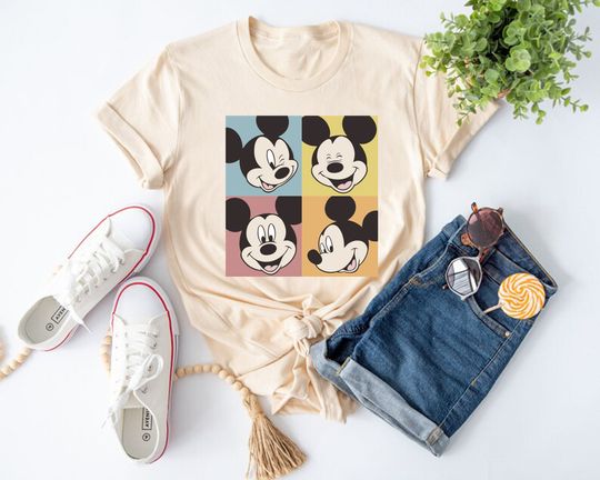 Retro Mouse Shirt, Matching Family Trip Shirt