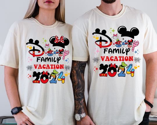 Disney Family Vacation 2024 Shirt, Disney 2024 Shirts, Disney Family Shirt