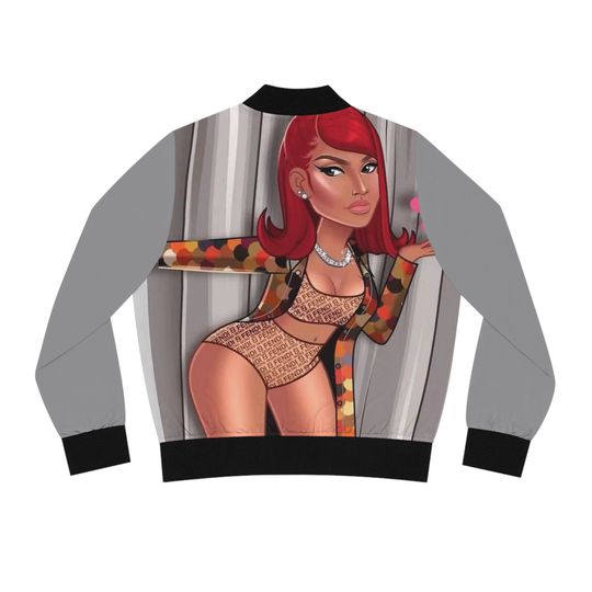 Nicki Minaj Women's Bomber Jacket (AOP)