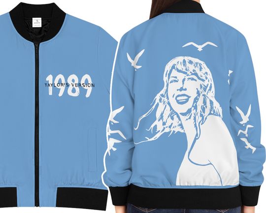 Women's 1989 Bomber Jacket * Taylor All Over Print