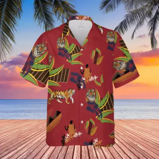 Scarface Tony Montana Unisex Hawaiian Shirt Full