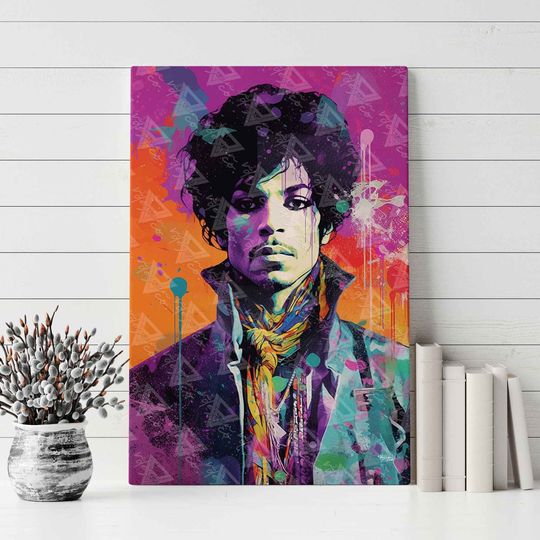 Discover Pay Homage to the Legendary Prince with Colorful Graffiti Art