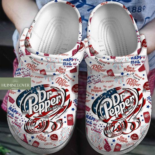 Dr Pepper Clogs Shoes