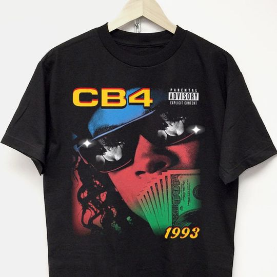 CB4 T-SHIRT | vintage movie graphic tee | rap hip hop concert tour merch | y2k 90s | drake kanye tupac nas dmx playboi carti nwa Chris Rocks
