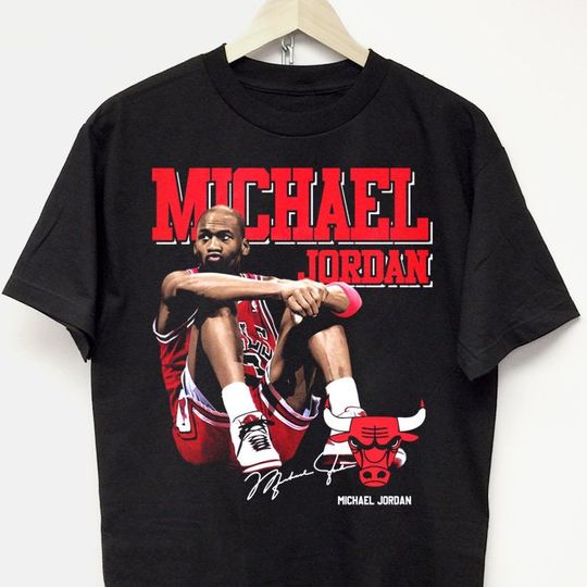 MICHAEL JORDAN T-SHIRT | vintage graphic rap tee | concert tour merch | 90 y2k | hip hop sneakerhead | rodman Travis drake kanye tyson