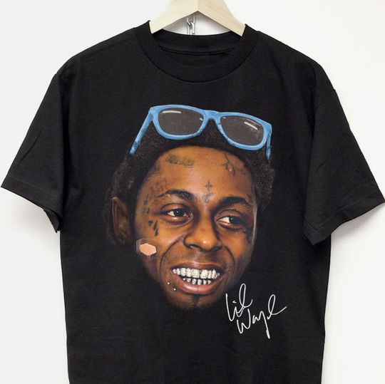 LIL WAYNE T-SHIRT vintage rap tee drake asap rocky rodman Travis mike tyson playboi carti yachty kanye uzi vert tour merch y2k