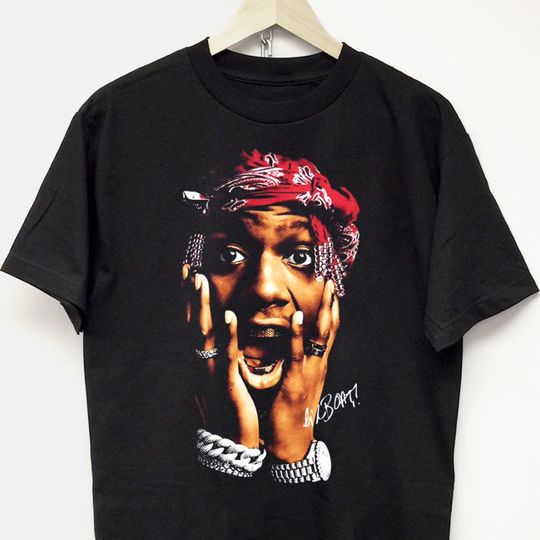 LIL YACHTY T-SHIRT vintage rap tee drake asap rocky rodman Travis mike tyson playboi carti ken carson kanye uzi vert tour merch