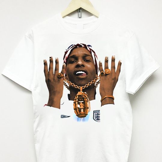 ASAP ROCKY T-SHIRT vintage rap tee young thug drake Travis rodman rihanna lil yachty playboi carti uzi vert merch 90