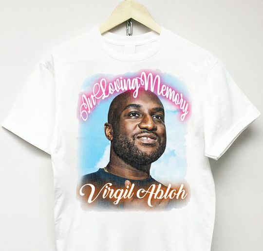 VIRGIL ABLOH T-SHIRT vintage rap tee merch concert mike tyson Travis drake kanye playboi carti lil yachty j cole y2k