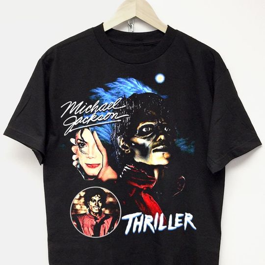 MICHAEL JACKSON T-SHIRT vintage rap tee tour concert merch drake Travis 80 90 pharrell dennis rodman thriller beat it bad